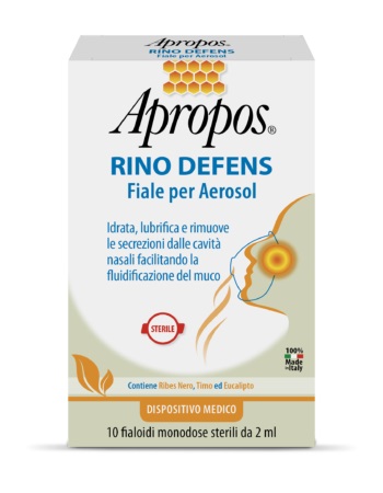 APROPOS RINO DEFENS 10 FIALE PER AEROSOL 2 ML - Farmacia Del Monaco