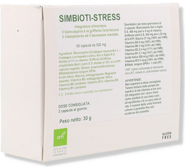 SIMBIOTI-STRESS 60 CAPSULE - Farmacia Del Monaco