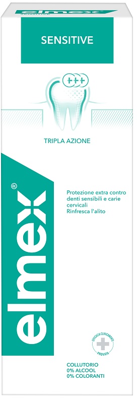 ELMEX SENSITIVE COLLUTORIO 400 ML - Farmacia Del Monaco