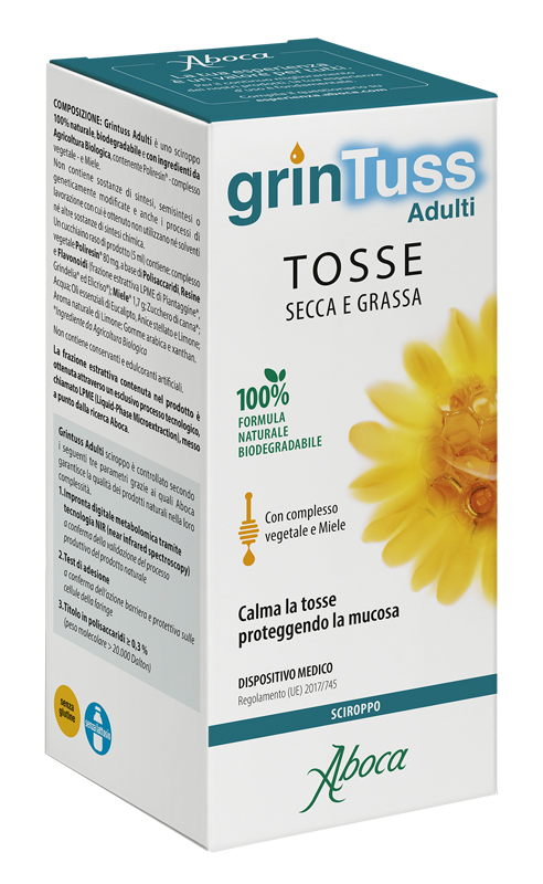 GRINTUSS ADULTI SCIROPPO 180 G - Farmacia Del Monaco