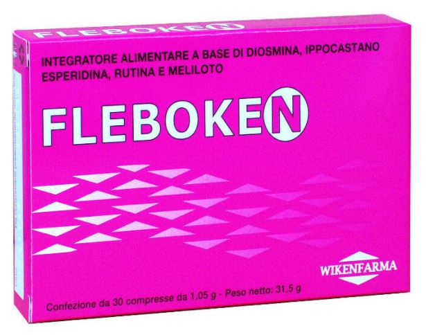 FLEBOKEN 30 COMPRESSE - Farmacia Del Monaco