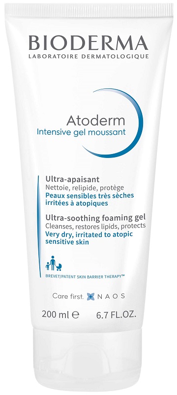 ATODERM INTENSIVE GEL MOUSSANT 200 ML - Farmacia Del Monaco