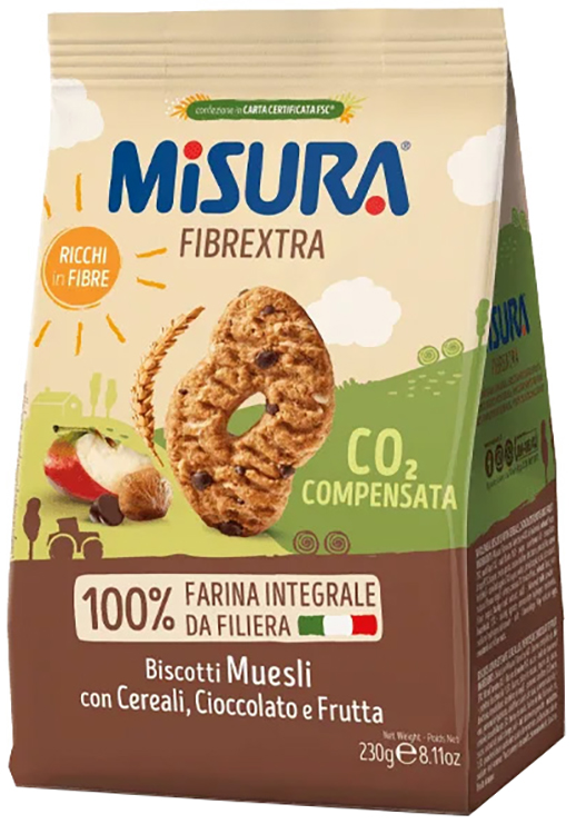 MISURA FROLLINI FIBRE EXTRA MUESLI 230 G - Farmacia Del Monaco