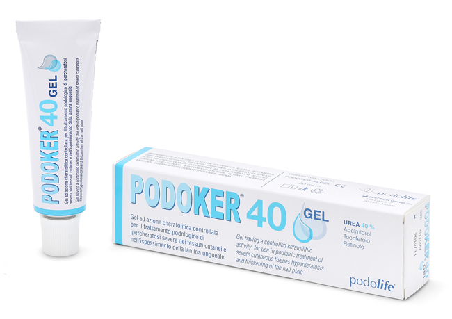 PODOKER 40 GEL AZIONE CHERATOLITICA TUBO DA 30 ML CON APPLICATORE - Farmacia Del Monaco