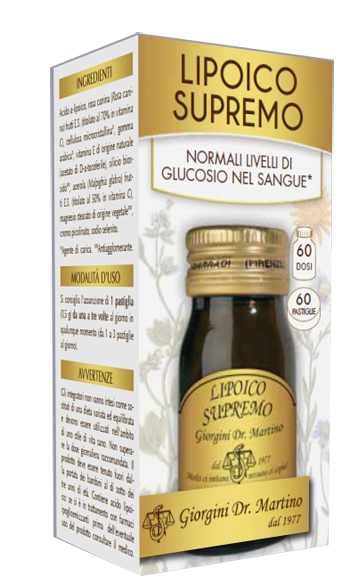 LIPOICO SUPREMO 60 PASTIGLIE - Farmacia Del Monaco