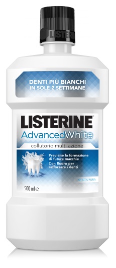 LISTERINE ADVANCE WHITE 500 ML - Farmacia Del Monaco