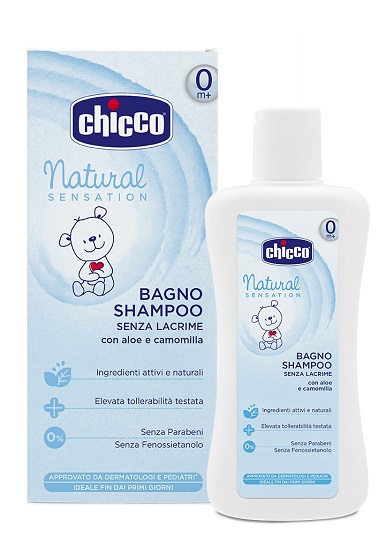 CHICCO BAGNO SHAMPOO NATURAL SENSATION 500 ML - Farmacia Del Monaco