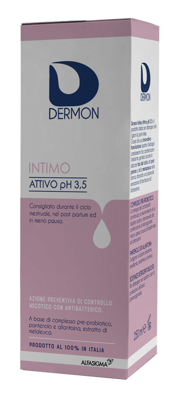 DERMON INTIMO ATTIVO 250 ML - Farmacia Del Monaco