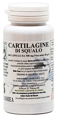 CARTILAGINE DI SQUALO 100 CAPSULE - Farmacia Del Monaco