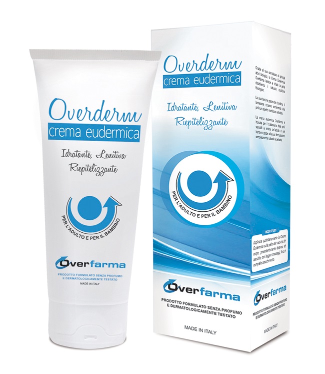 OVERDERM CREMA EUDERMICA IDRATANTE LENITIVA PER ADULTI E BAMBINI 75 ML - Farmacia Del Monaco