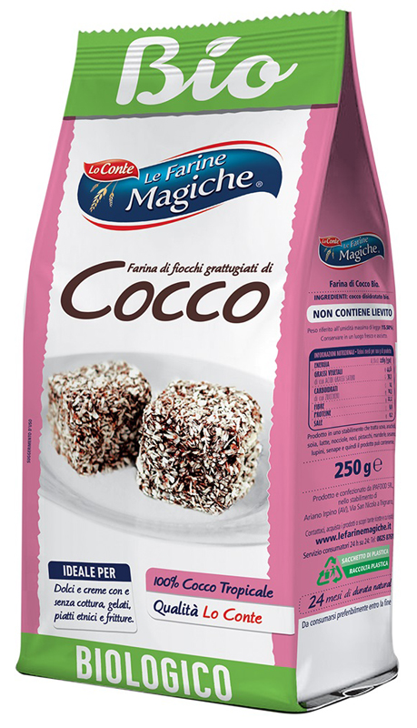IPAFOOD MIX DI COCCO GRATTUGGIATO 250 G - Farmacia Del Monaco