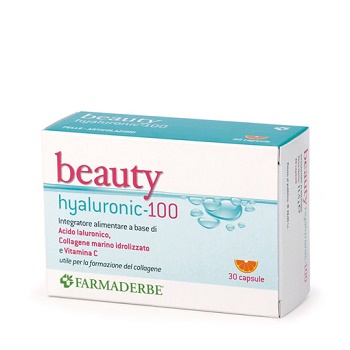 BEAUTY HYALURONIC 100 30 CAPSULE - Farmacia Del Monaco