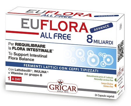 EUFLORA ADVANCE ALL FREE 24 CAPSULE - Farmacia Del Monaco