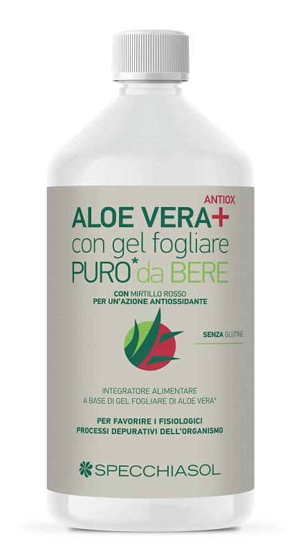 SUCCO ALOEVERA+ ALOE/MIRTILLO ROSSO 1 LITRO - Farmacia Del Monaco