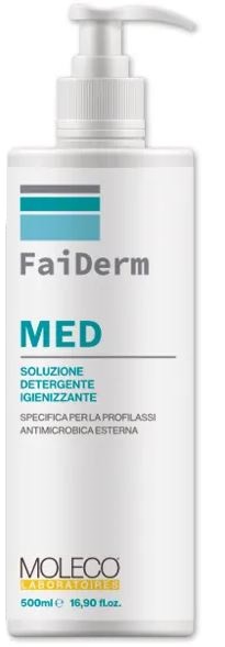 FAIDERM MED DETERGENTE IGIENIZZANTE 500 ML - Farmacia Del Monaco
