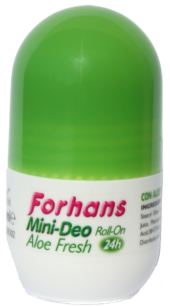 FORHANS MINI DEO ALOE FRESH 20 ML - Farmacia Del Monaco