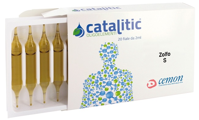 CATALITIC OLIGOELEMENTI ZOLFO S 20 AMPOLLE - Farmacia Del Monaco