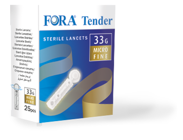LANCETTE PUNGIDITO FORA TENDER 33 GAUGE 25 PEZZI - Farmacia Del Monaco