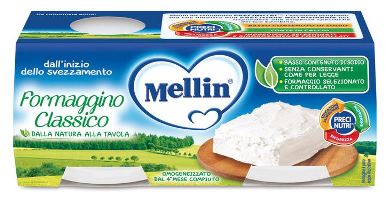 MELLIN BABY FORMAGGINO CLASSICO 2 X 80 G - Farmacia Del Monaco