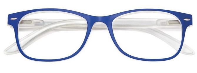 OCCHIALE DA LETTURA PREMONTATO TWINS GOLD ICE BLU +1,50 - Farmacia Del Monaco