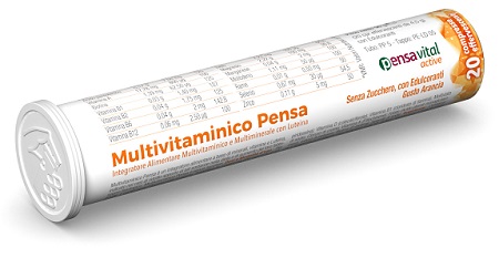 MULTIVITAMINICO PENSA 20 COMPRESSE EFFERVESCENTI - Farmacia Del Monaco