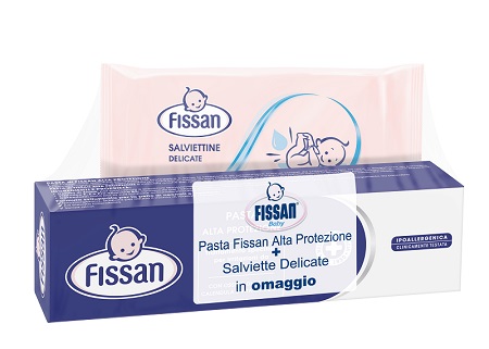 FISSAN SPECIAL PACK PASTA ALTA PROTEZIONE 100 ML + 15 SALVIETTE - Farmacia Del Monaco
