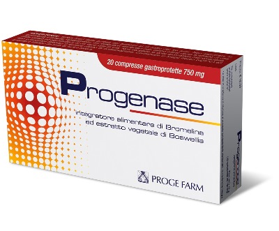 PROGENASE 20 COMPRESSE GASTROPROTETTE - Farmacia Del Monaco