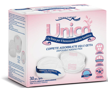 UNICO COPPETTE ASSORBILATTE USA E GETTA 30 PEZZI - Farmacia Del Monaco