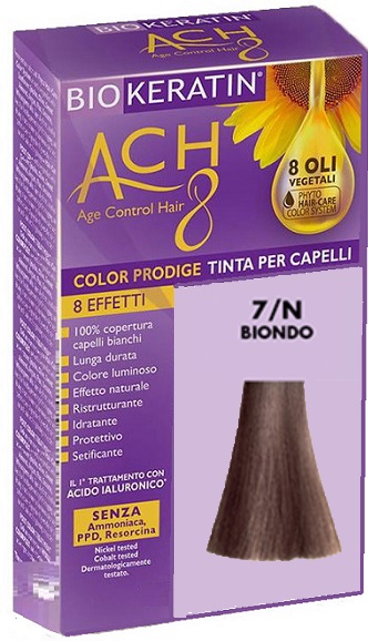 BIOKERATIN ACH8 COLOR PRODIGE 7/N BIONDO - Farmacia Del Monaco