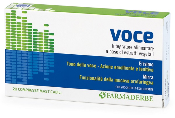 VOCE 20 COMPRESSE MASTICABILI - Farmacia Del Monaco
