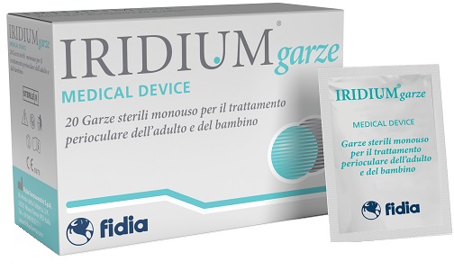IRIDIUM GARZA OCULARE MEDICATA IN TESSUTO NON TESSUTO 20 PEZZI - Farmacia Del Monaco