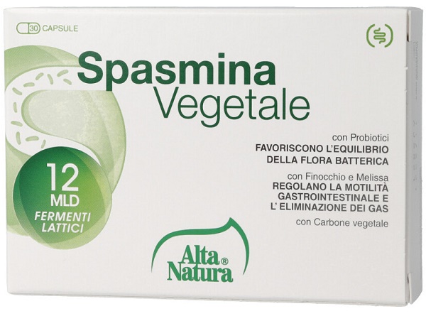 SPASMINA VEGETALE 30 CAPSULE - Farmacia Del Monaco