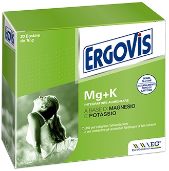 ERGOVIS MG+K 20 BUSTE 10 G - Farmacia Del Monaco