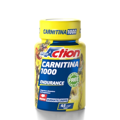 PROACTION CARNITINA 1000 45 COMPRESSE - Farmacia Del Monaco