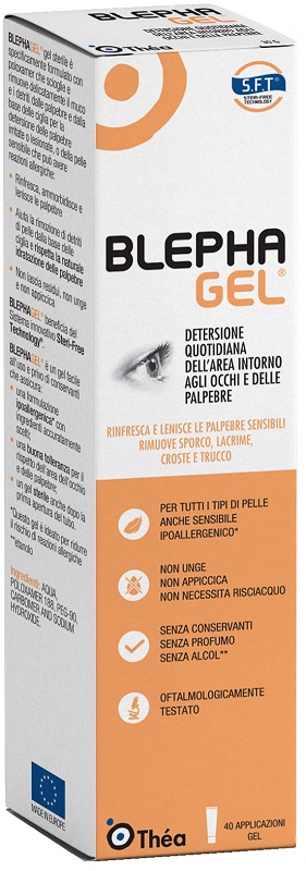 BLEPHAGEL GEL DETERGENTE PALPEBRE 30 G - Farmacia Del Monaco