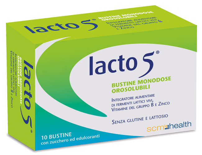 LACTO 5 10 BUSTINE OROSOLUBILI - Farmacia Del Monaco