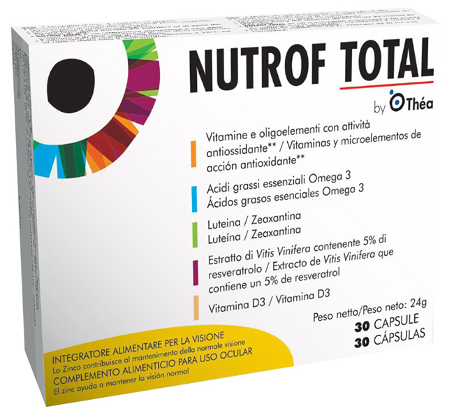 NUTROF TOTAL 30 CAPSULE - Farmacia Del Monaco