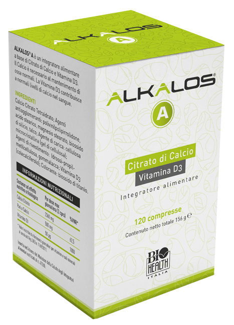 ALKALOS A 120 COMPRESSE - Farmacia Del Monaco
