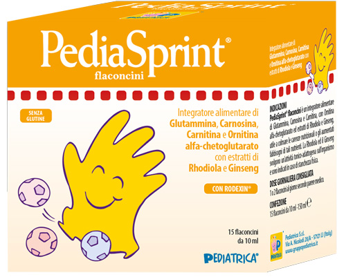 PEDIASPRINT 15 FLACONCINI DA 10 ML - Farmacia Del Monaco