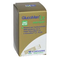 STRISCE MISURAZIONE GLICEMIA GLUCOMEN LX PLUS 25 PEZZI - Farmacia Del Monaco