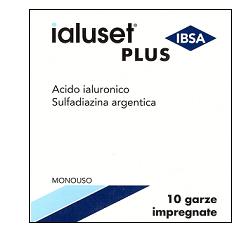 GARZA IMPREGNATA IALUSET FERITE E USTIONI NON INFETTE 10X10 CM 10 PEZZI - Farmacia Del Monaco