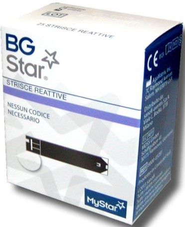 STRISCE REATTIVE MISURAZIONE GLICEMIA BGSTAR MYSTAR 50 PEZZI - Farmacia Del Monaco