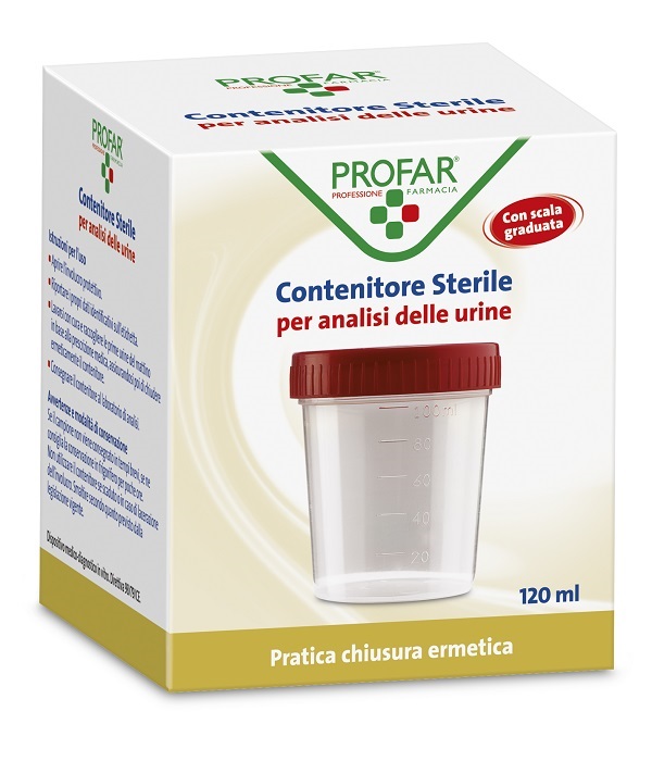 CONTENITORE URINE PROFAR 120ML - Farmacia Del Monaco