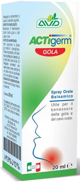 ACTIGERM GOLA SPRAY 20 ML - Farmacia Del Monaco