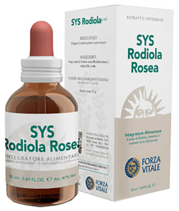 SYS RODIOLA ROSEA GOCCE 50 ML - Farmacia Del Monaco