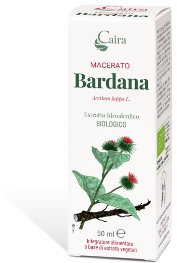 CAIRA BARDANA MACERATO IDROALCOLICO BIO GOCCE 50 ML - Farmacia Del Monaco