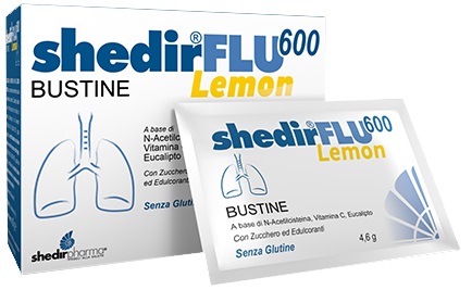 SHEDIRFLU 600 LEMON 20 BUSTINE - Farmacia Del Monaco