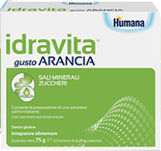 IDRAVITA GUSTO ARANCIA 12 BUSTINE DA 6,25 G - Farmacia Del Monaco