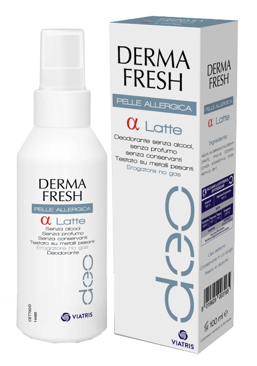 DERMAFRESH PELLI ALLERGICHE ALFA LATTE 100 ML - Farmacia Del Monaco