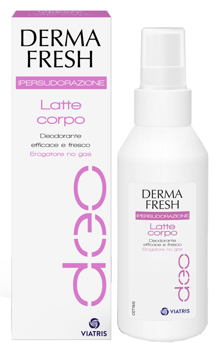 DERMAFRESH IPERSUDORAZIONE LATTE CORPO DEODORANTE 100 ML - Farmacia Del Monaco